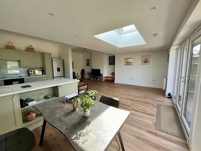 Open-Plan Kitchen & Living Extension — SES Renovations project in Central Scotland